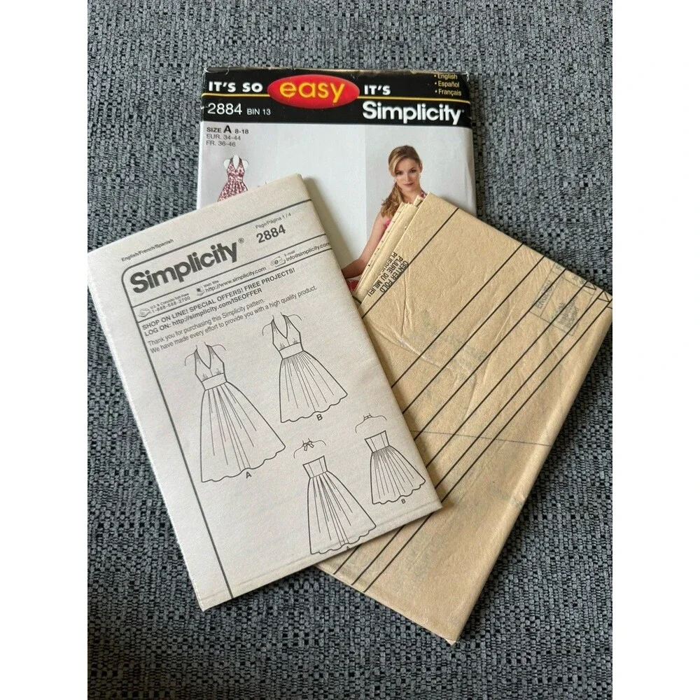 Simplicity sewing pattern